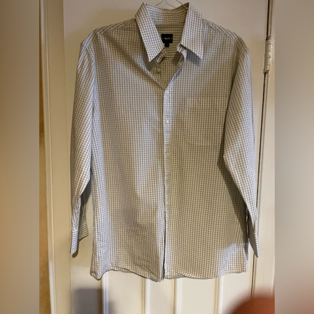 MANI dress shirts. 16 32/33
